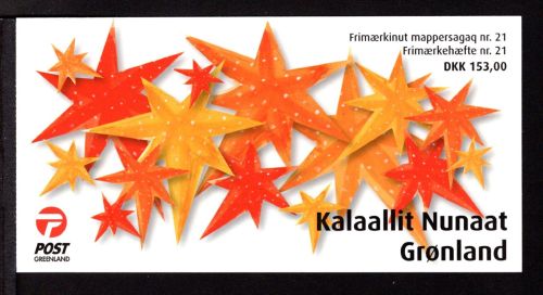 Grönland Markenheftchen mit MiNr. 743-744 postfrisch Weihnachten