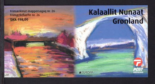 Grönland Markenheftchen mit MiNr. 780-781 postfrisch Cept 2018