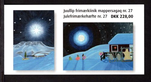 Grönland Markenheftchen mit MiNr. 930-931 postfrisch Weihnachten