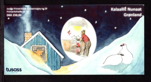 Grönland Markenheftchen mit MiNr. 969-970 postfrisch Weihnachten