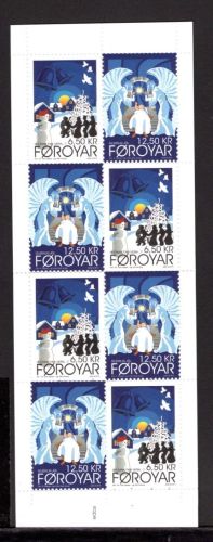Färöer MH 36 mit MiNr. 764-765 postfrisch Weihnachten