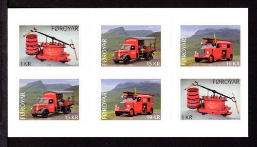 Färöer MH mit MiNr. 851-853 postfrisch Feuerwehr