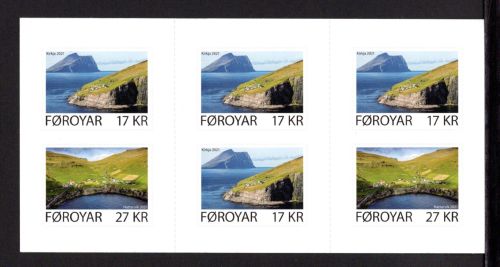 Färöer MH mit MiNr. 1006-1007 postfrisch Insel Fugloy