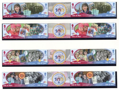 Isle of Man MiNr. 1591-1598 postfrisch alle Zusammendrucke, Cept 2010