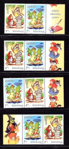 Rumänien MiNr. 6427-6428 postfrisch alle Zusammendrucke, Cept 2010