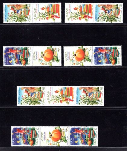 Serbien MiNr. 352-353 postfrisch alle Zusammendrucke, Cept 2010