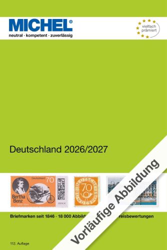 Michel Katalog Deutschland 2026/2027 6002 Neu