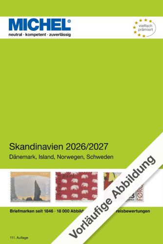 Michel Katalog Skandinavien 2026/2027 (E 10) 6085-1 Neu