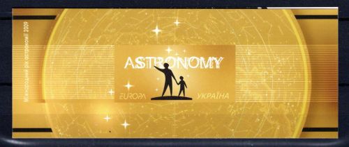 Ukraine 2009 MiNr. 1034-1035 Markenheftchen 10 postfrisch Astronomie