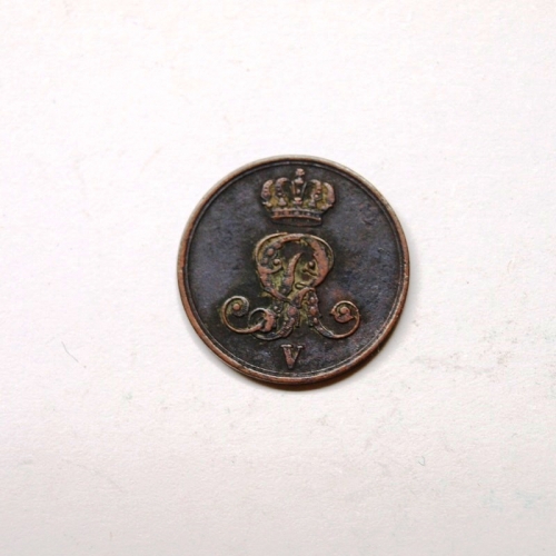Hannover 1852 B 1 Pfennig Georg V.