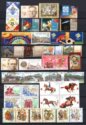 Ukraine MiNr. 766-830 Jahrgang 2006 komplett mit Blocks + MH postfrisch