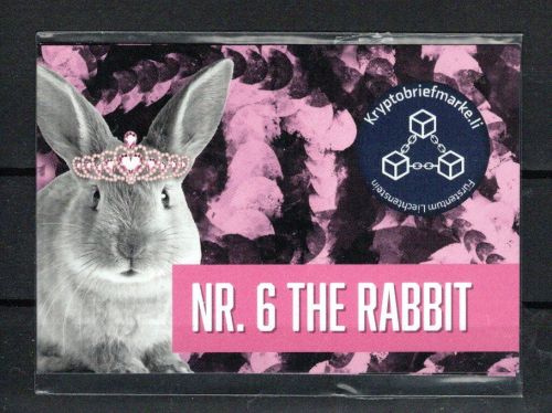 Liechtenstein MiNr. NR. 6 The Rabbit postfrisch Blockchain Technologie