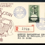 Portugal MiNr. 778-79 Ersttagsbriefe/ FDC NATO-Ausgabe, gelaufen