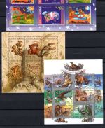 Ukraine MiNr. 295-352 Jahrgang 1999 komplett mit allen Blöcken postfrisch
