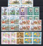 Ukraine MiNr. 103ff Viererblocksammlung aus 1992/1997 ca. 35 Stück postfrisch