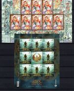 Ukraine Kleinbögen MiNr. 1795, 1827, 1829, 1831, 1836, 1845-1849 postfrisch