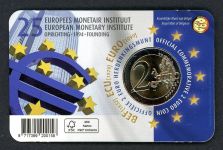 Belgien 2019 2 Euro Coincard 25 Jahre EMI BU