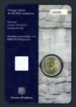 Andorra 2016 Coincard 2 Euro Gedenkmünze "150 Jahre Reform 1866" BU