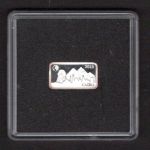 Solomonen 2015 Silberbarrenmünze "Pyramiden von Gizeh" 1/2 Dollar PP