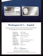 Solomonen 2015 Silberbarrenmünze "Washington Capitol" 1/2 Dollar PP