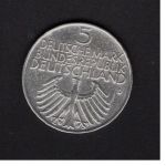 Bund 1952 5 DM Germanisches Museum, Originalmünze!