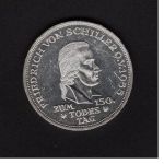 Bund 1955 5 DM Friedrich von Schiller, Originalmünze!