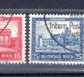 Weimarer Republik MiNr. 450-453 gestempelt geprüft Schlegel