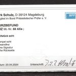 SBZ Provinz Sachsen MiNr. 69 A X a gestempelt Kurzbefund Schulz