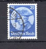 Deutsches Reich MiNr. 481 gestempelt Kaiser Friedrich, geprüft Peschl