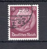 Deutsches Reich MiNr. 488 gestempelt Hindenburg, geprüft Peschl