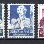 Deutsches Reich MiNr. 562-564 gestempelt Berufsstände, geprüft Peschl