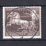 Deutsches Reich MiNr. 747 Vollstempel Pferderennen, geprüft Peschl
