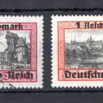 Deutsches Reich MiNr. 728 x + 729 y gestempelt geprüft Peschl
