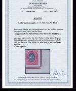 Danzig MiNr. 88 DD Eckrand postfrisch Fotoattest Gruber