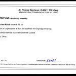 Drittes Reich MiNr. Block 11 postfrisch Kurzbefund Dr. Oechsner