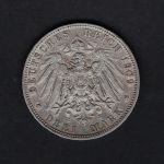 Hamburg 1909 3 Mark Stadtwappen