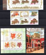 Russland Lot aus 2002 MiNr. Block 43 ff und ZD/KB postfrisch