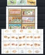 Russland Lot aus 2002 MiNr. Block 43 ff und ZD/KB postfrisch