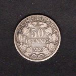 Deutsches Reich 1877 D 50 Pfennig