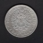 Preussen 1876 A 5 Mark, Wilhelm