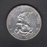 Preussen 1913 3 Mark Wilhelm II. zu Pferde