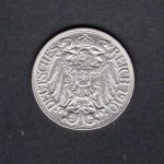 Kaiserreich 1910 A 25 Pfennig
