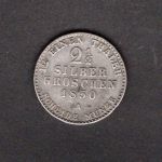 Preussen 1850 A 2 1/2 Silbergroschen Friedrich Wilhelm IV.