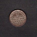 Preussen 1868 A 1/6 Taler Friedrich Wilhelm III.