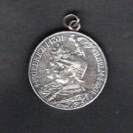 Preussen 1901 A 2 Mark Wilhelm II. + Friedrich I. als Anhänger