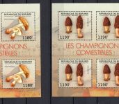 Burundi MiNr. 2738-2742 Kleinbogen-Satz postfrisch Pilze