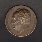 Deutschland Bronze Medaille "J. W. von Goethe" von H. Wernstein