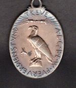 AEG Verdienstmedaille 1908 Emil Rathenau, 990er Silber