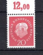 Berlin MiNr. 184 P OR postfrisch ungefaltet