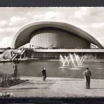 Berlin MiNr. 154 Ersttagsbriefe/ FDC Kongresshalle als Bildpostkarte